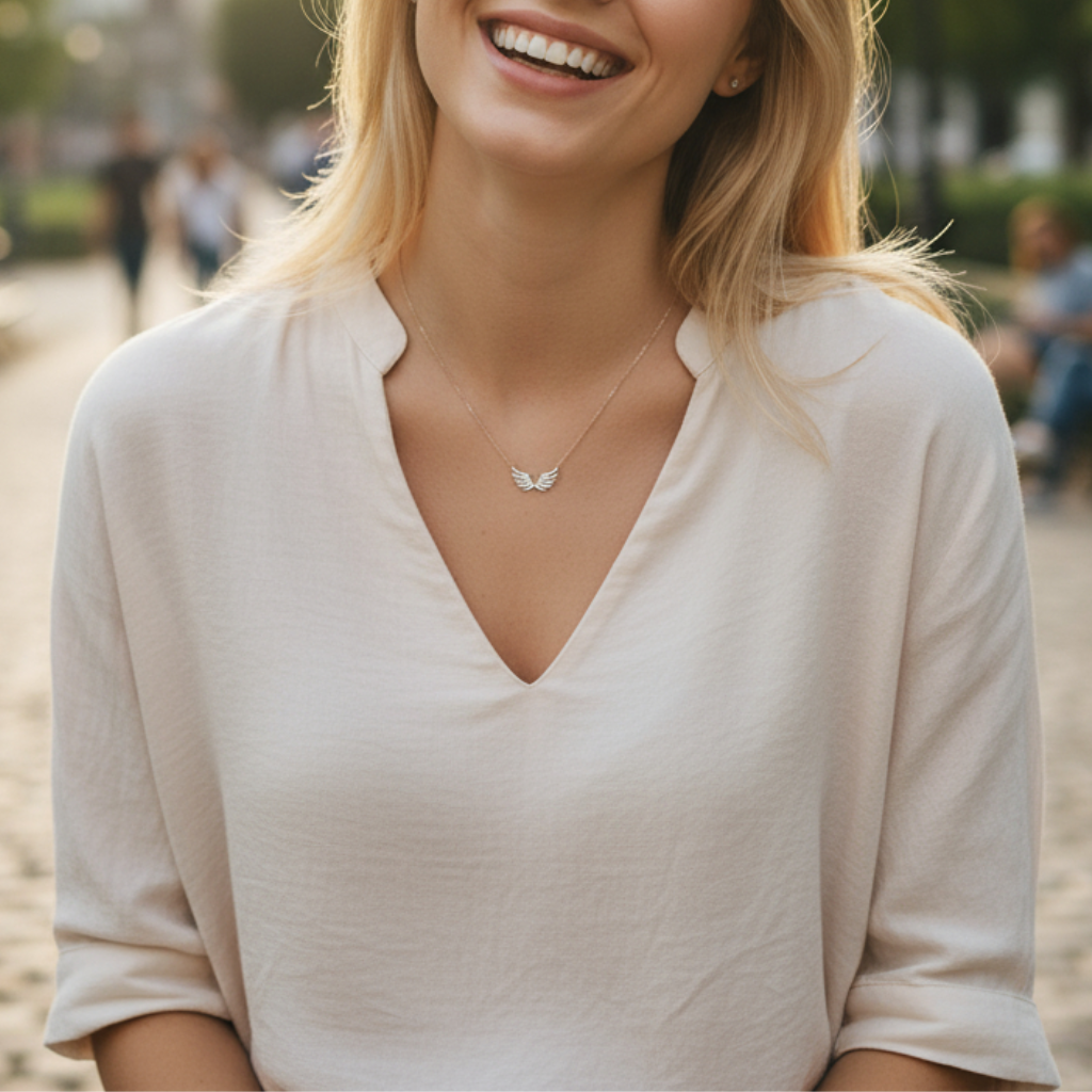 Starlight Wings Necklace