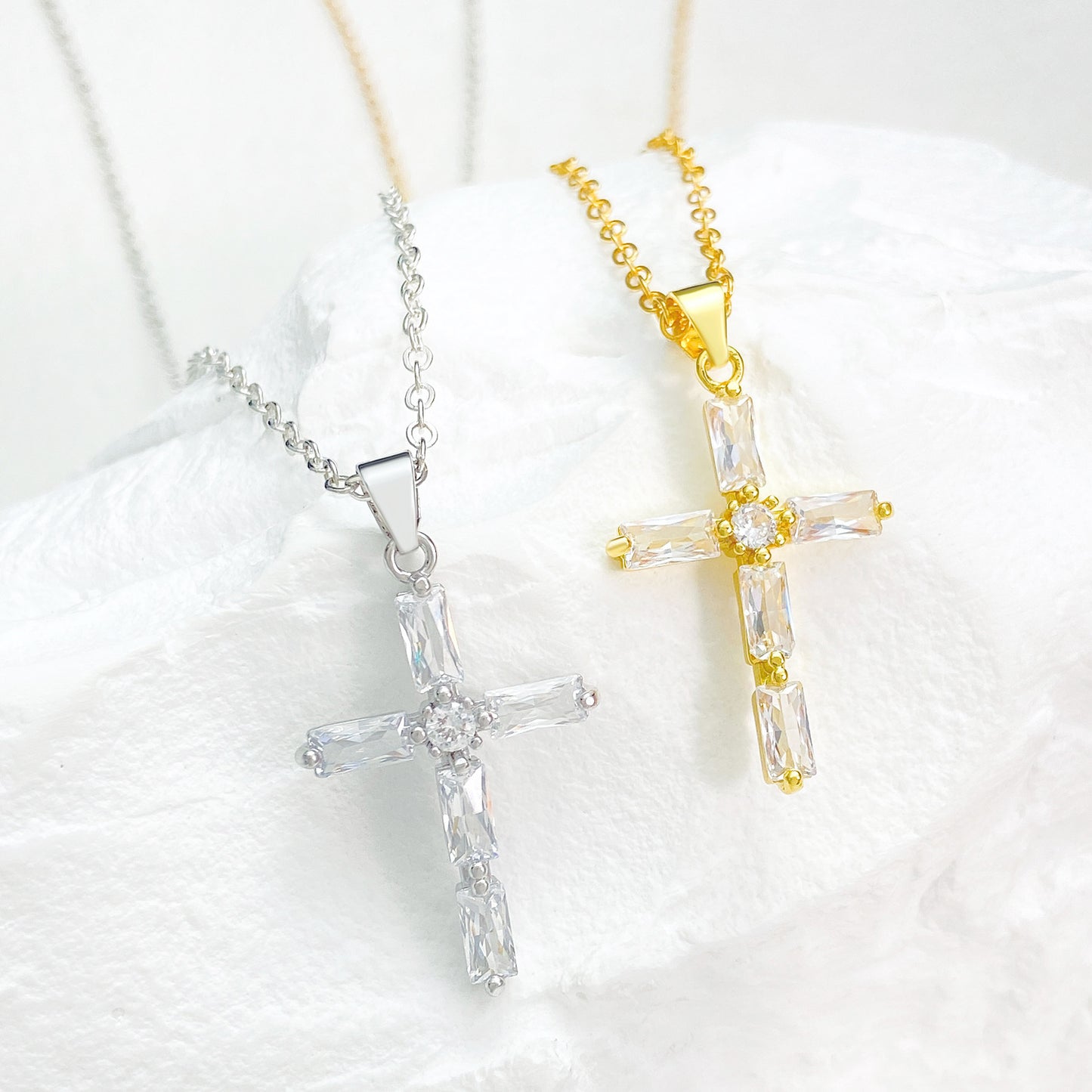 Starlight Cross Necklace