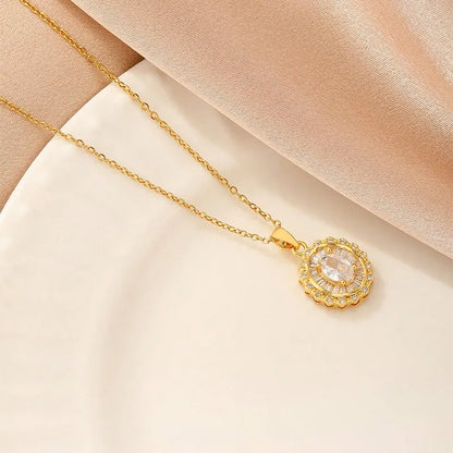 Starlit Halo Necklace