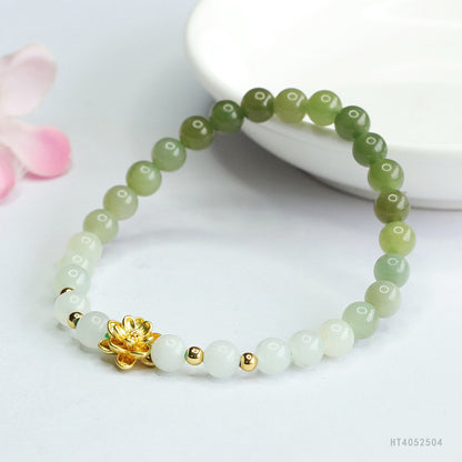 Sunlit Lotus Bracelet