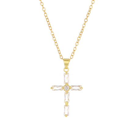 Starlight Cross Necklace