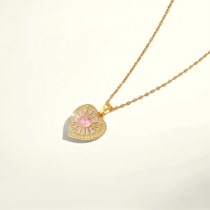 Starglow Heart Blossom Necklace