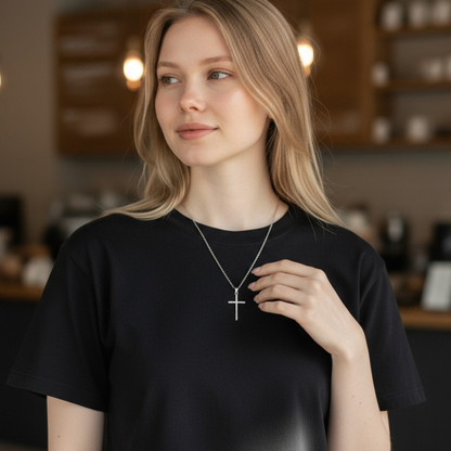 Starlight Cross Necklace