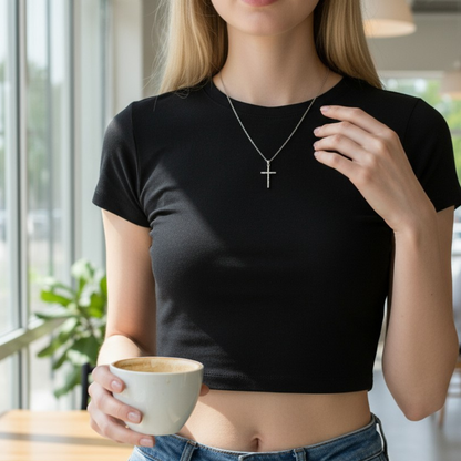 Starlight Cross Necklace