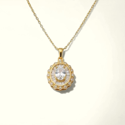 Starlit Halo Necklace