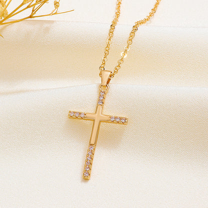 Starlight Cross Necklace