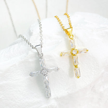Starlight Cross Necklace