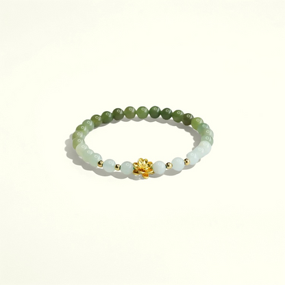 Sunlit Lotus Bracelet