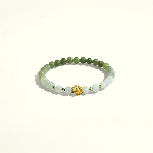 Sunlit Lotus Bracelet
