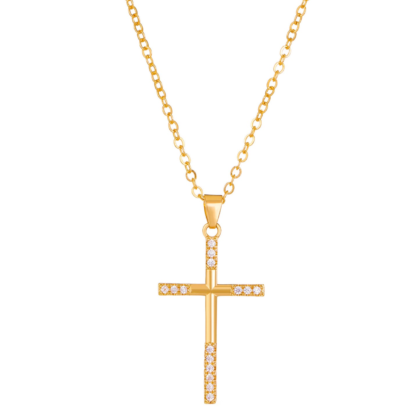 Starlight Cross Necklace