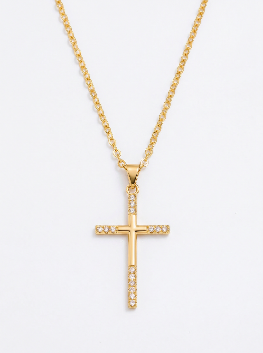 Starlight Cross Necklace
