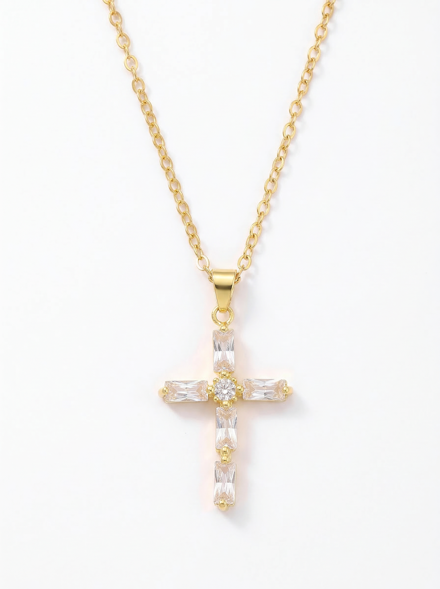 Starlight Cross Necklace