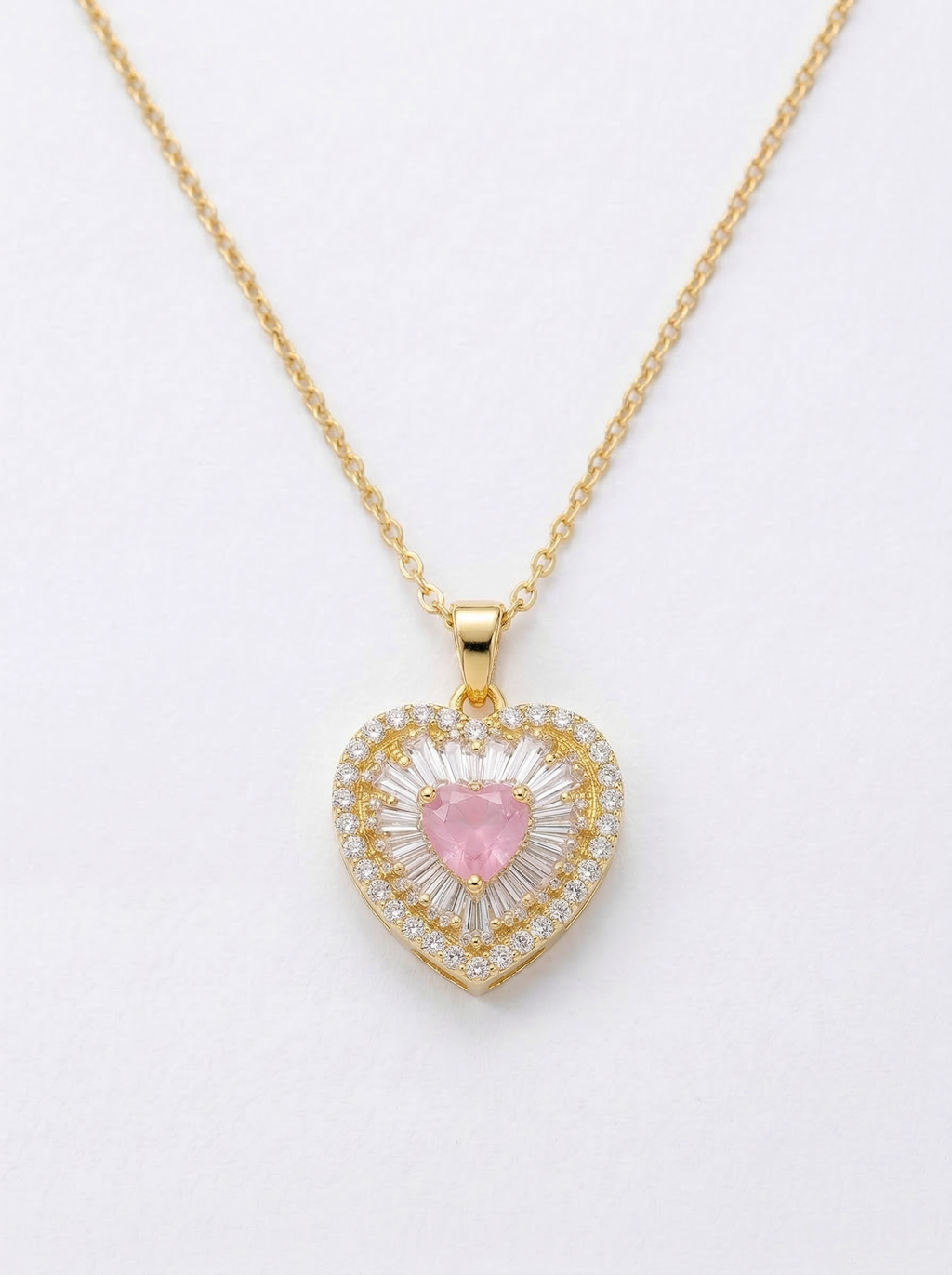 Starglow Heart Blossom Necklace
