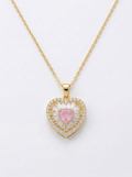Starglow Heart Blossom Necklace
