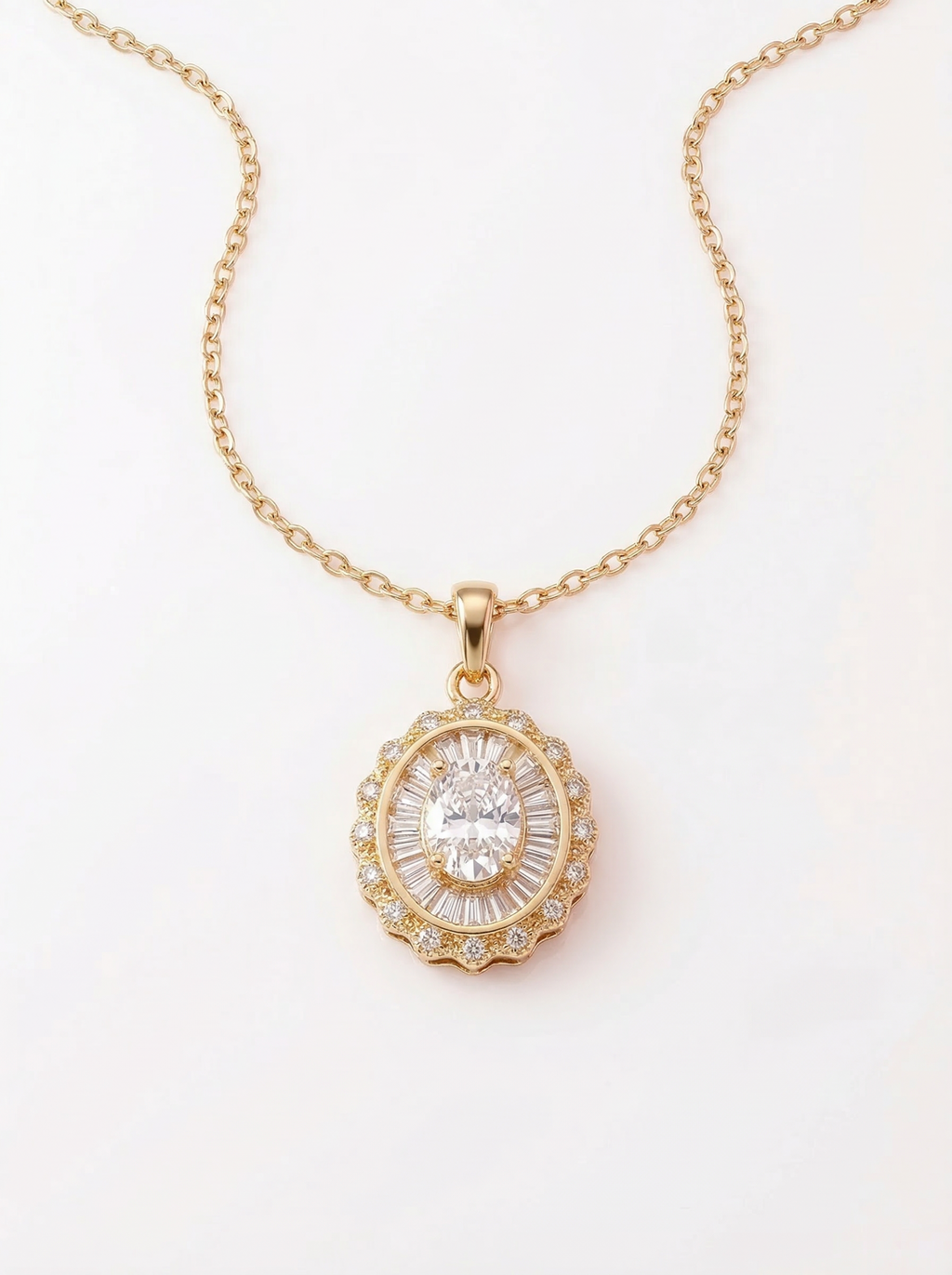 Starlit Halo Necklace