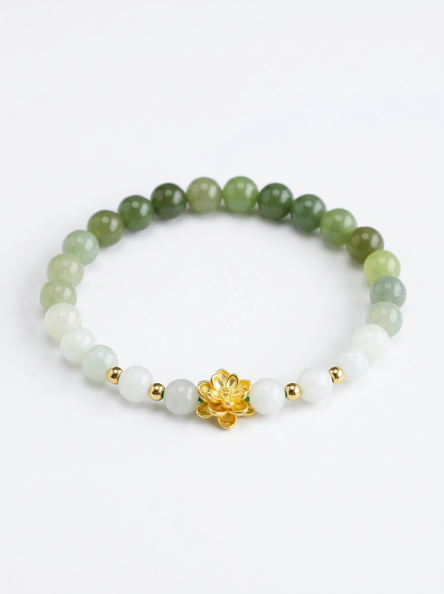 Sunlit Lotus Bracelet