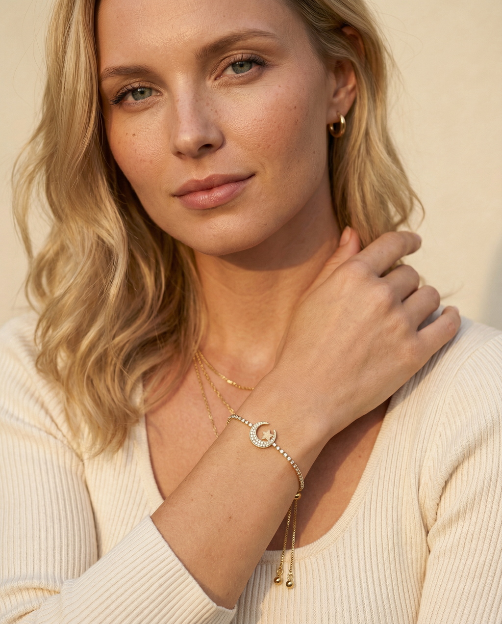 Starlit Moon Bracelet