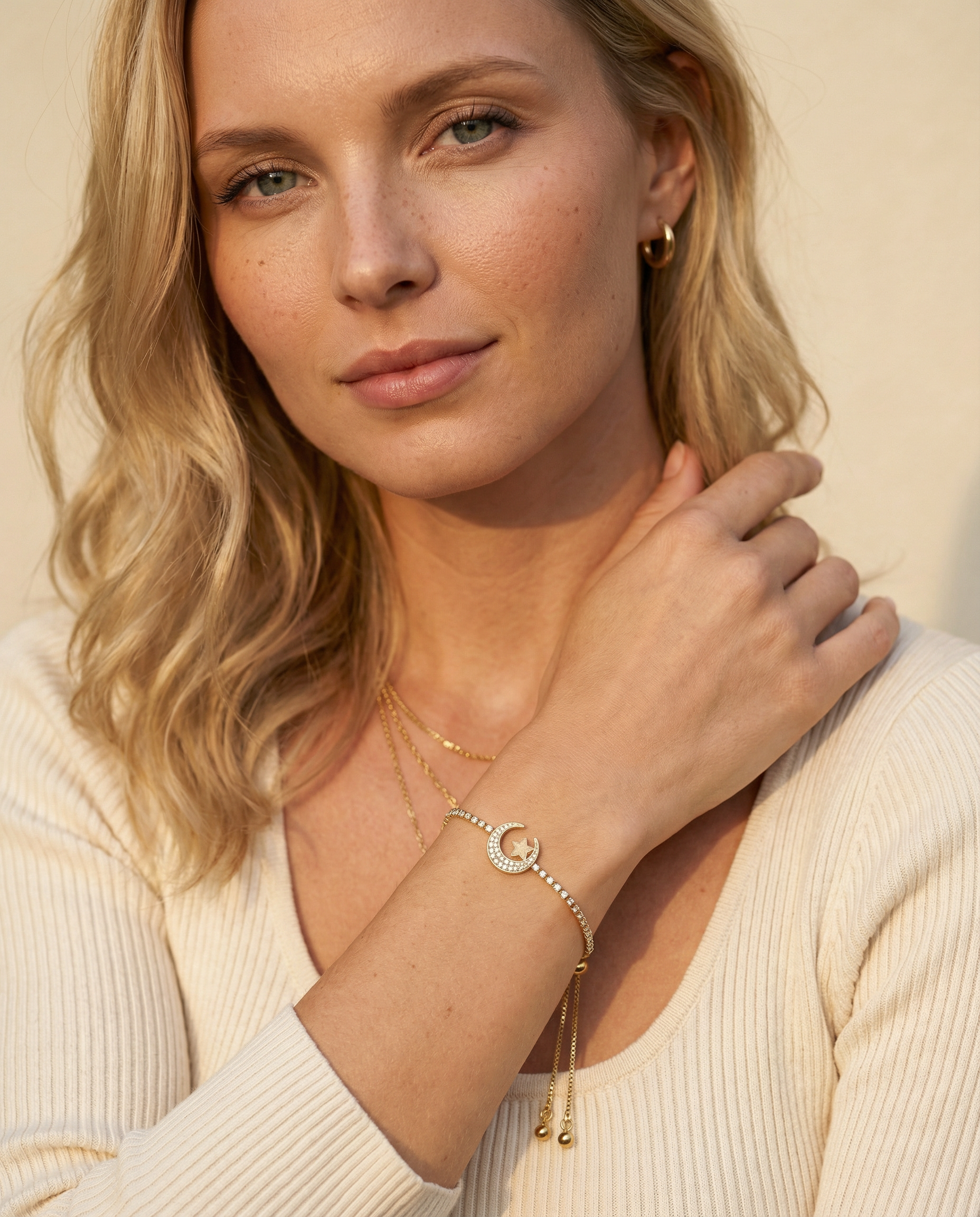 Starlit Moon Bracelet