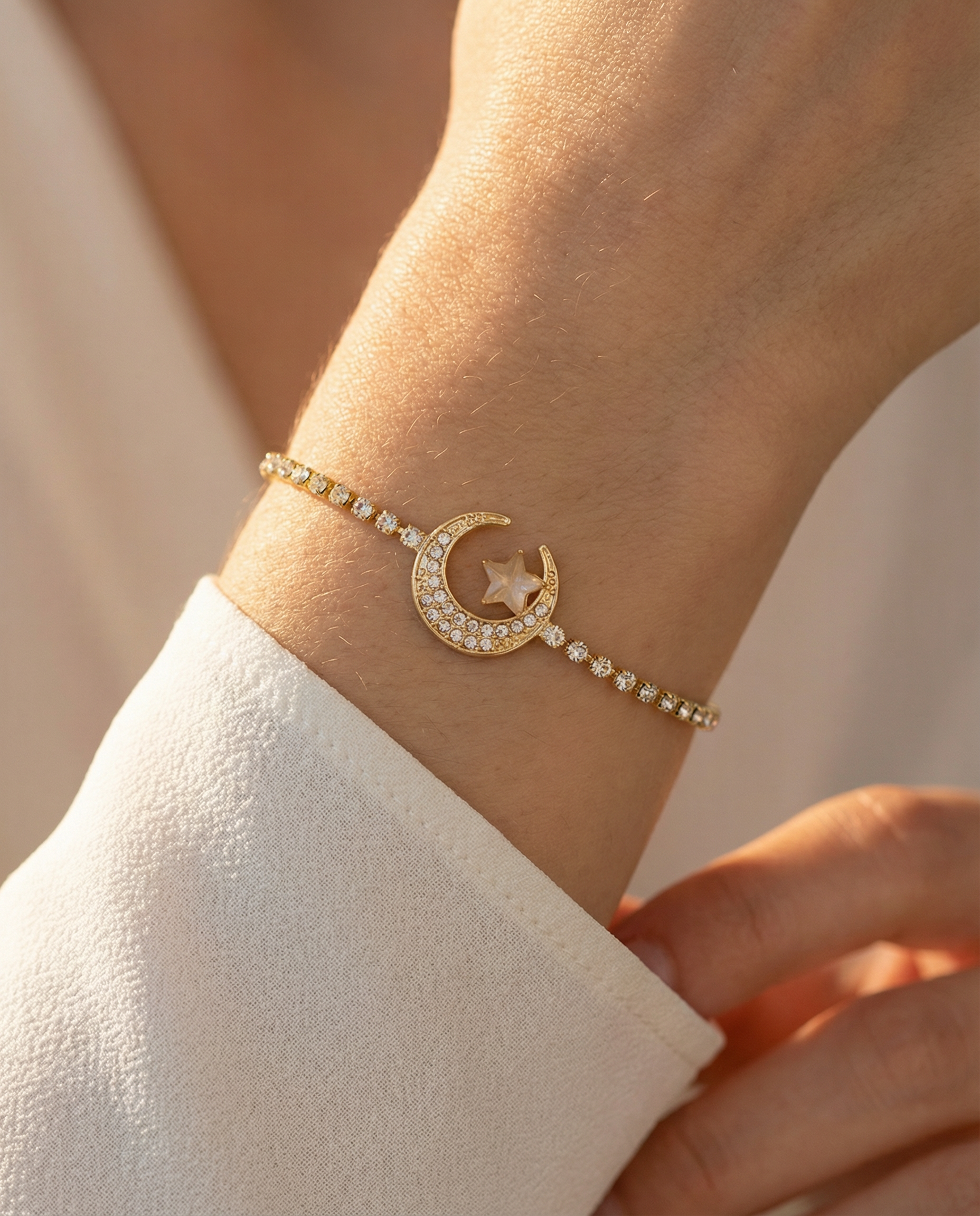 Starlit Moon Bracelet