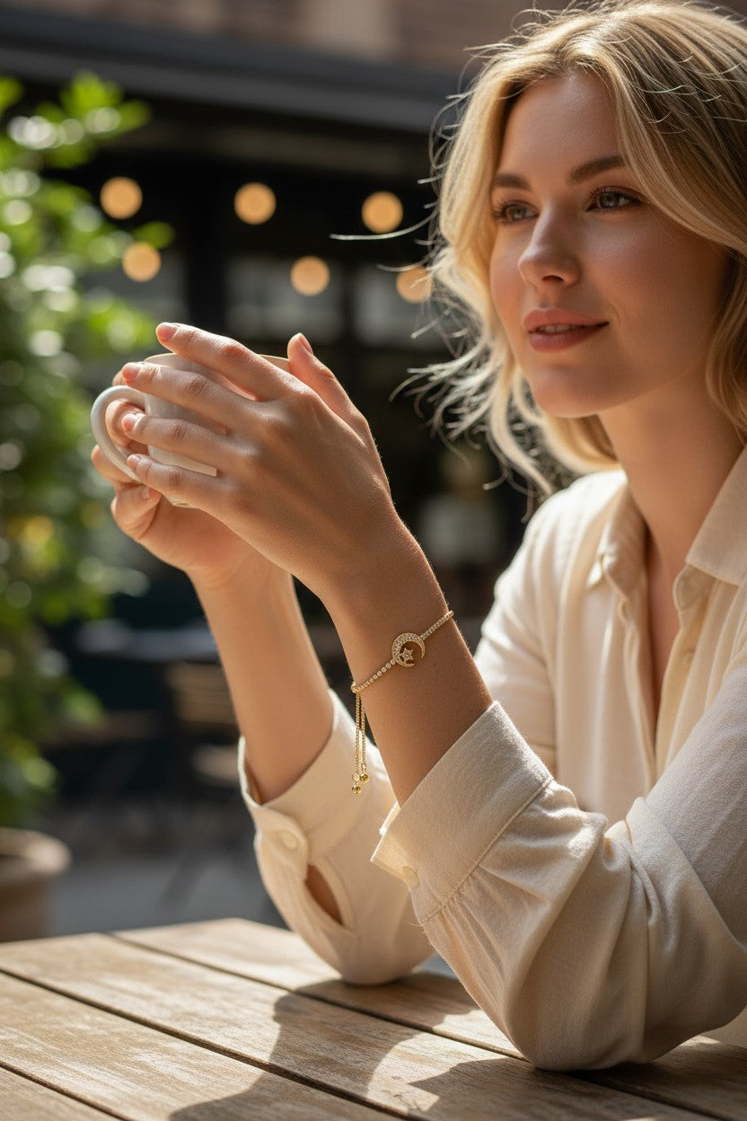Starlit Moon Bracelet