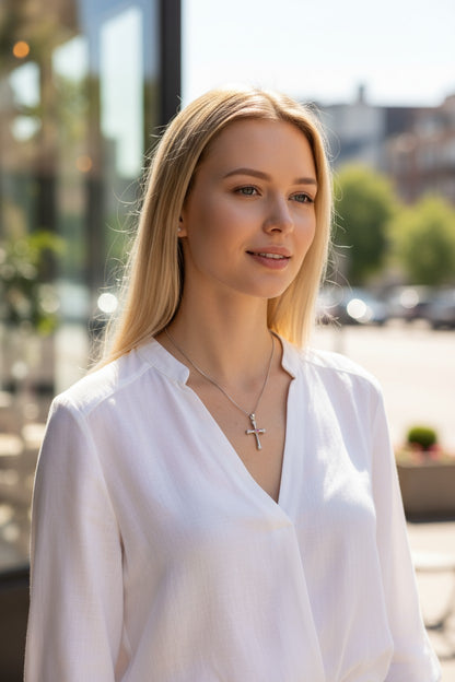 Amethyst Halo Necklace
